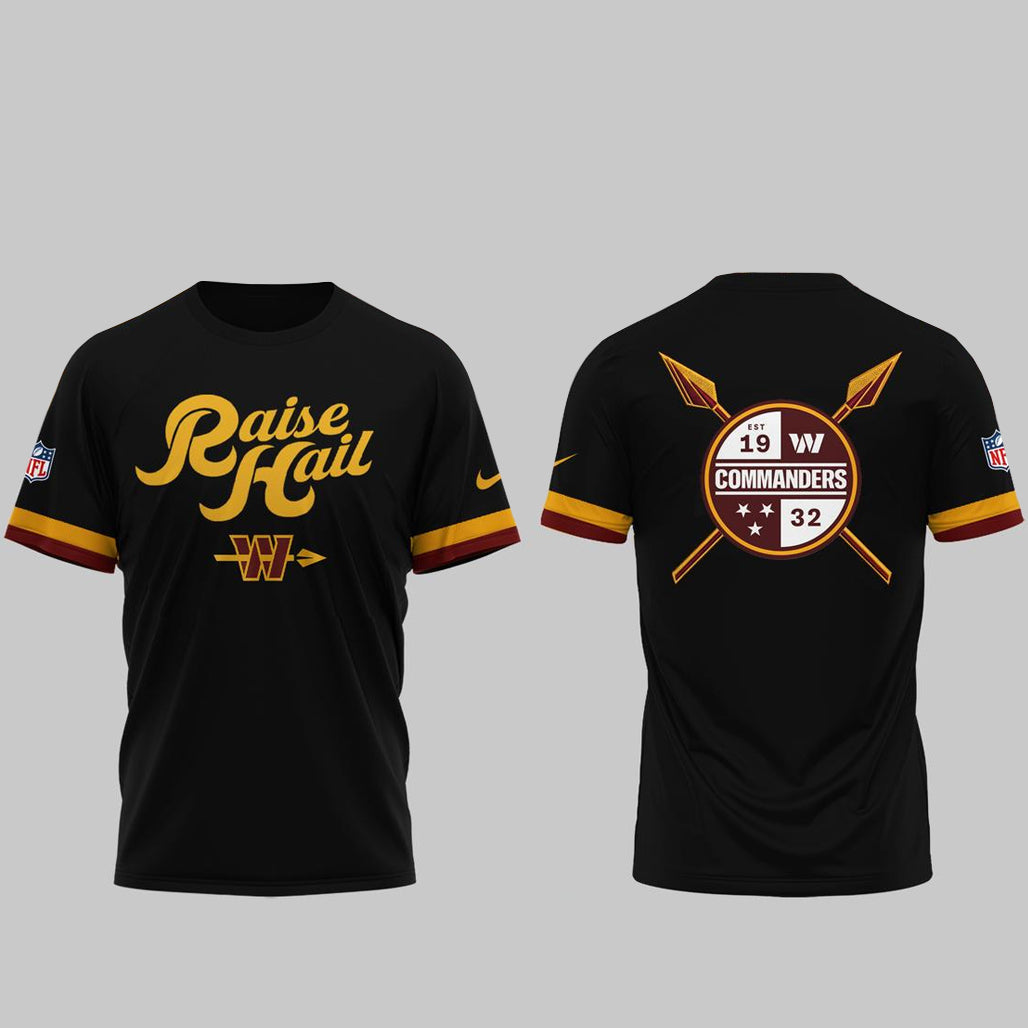 Washington Commanders 2026 Raise Hail Football Night Shirt