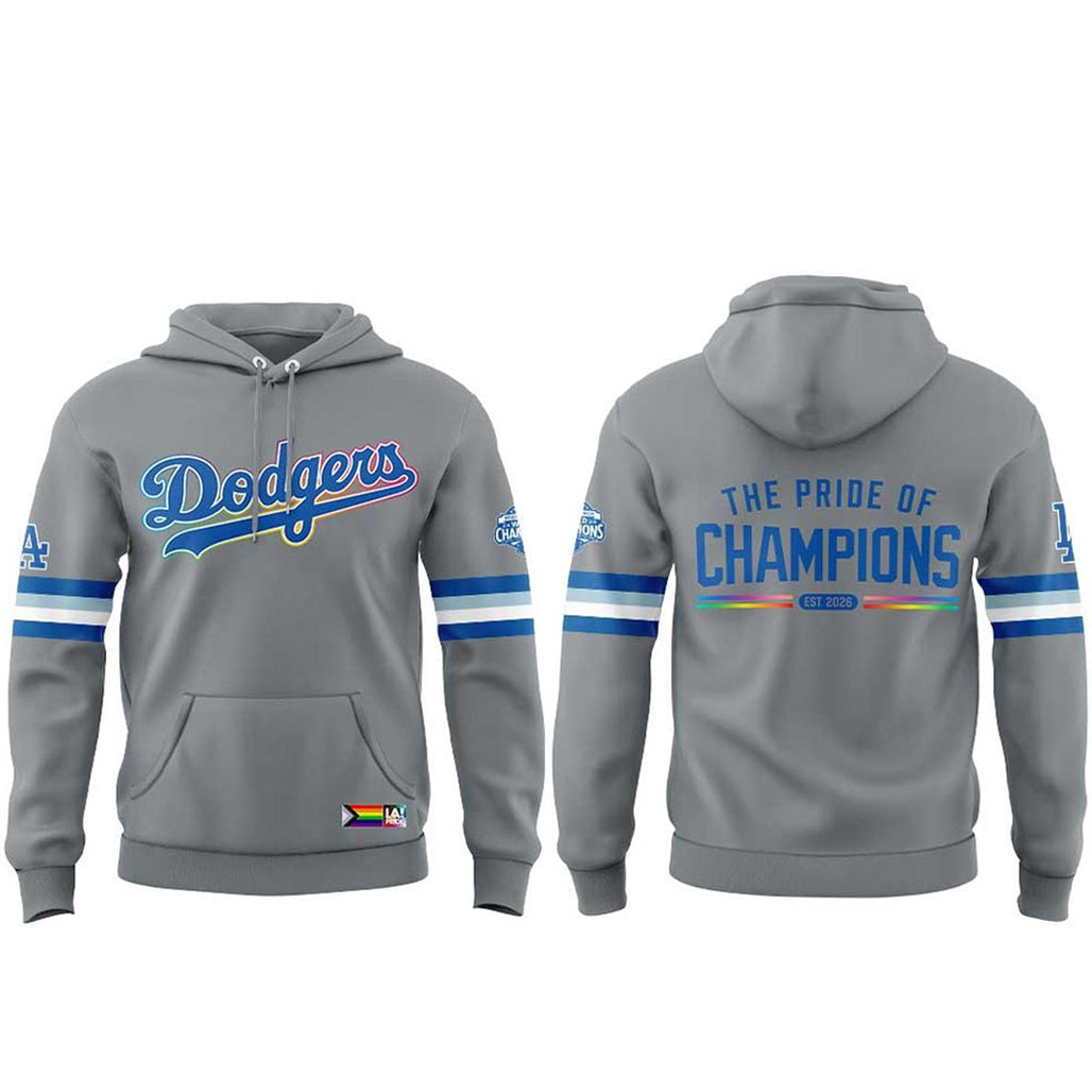 Los Angeles Dodgers The Pride of Champions 2026 Hoodie
