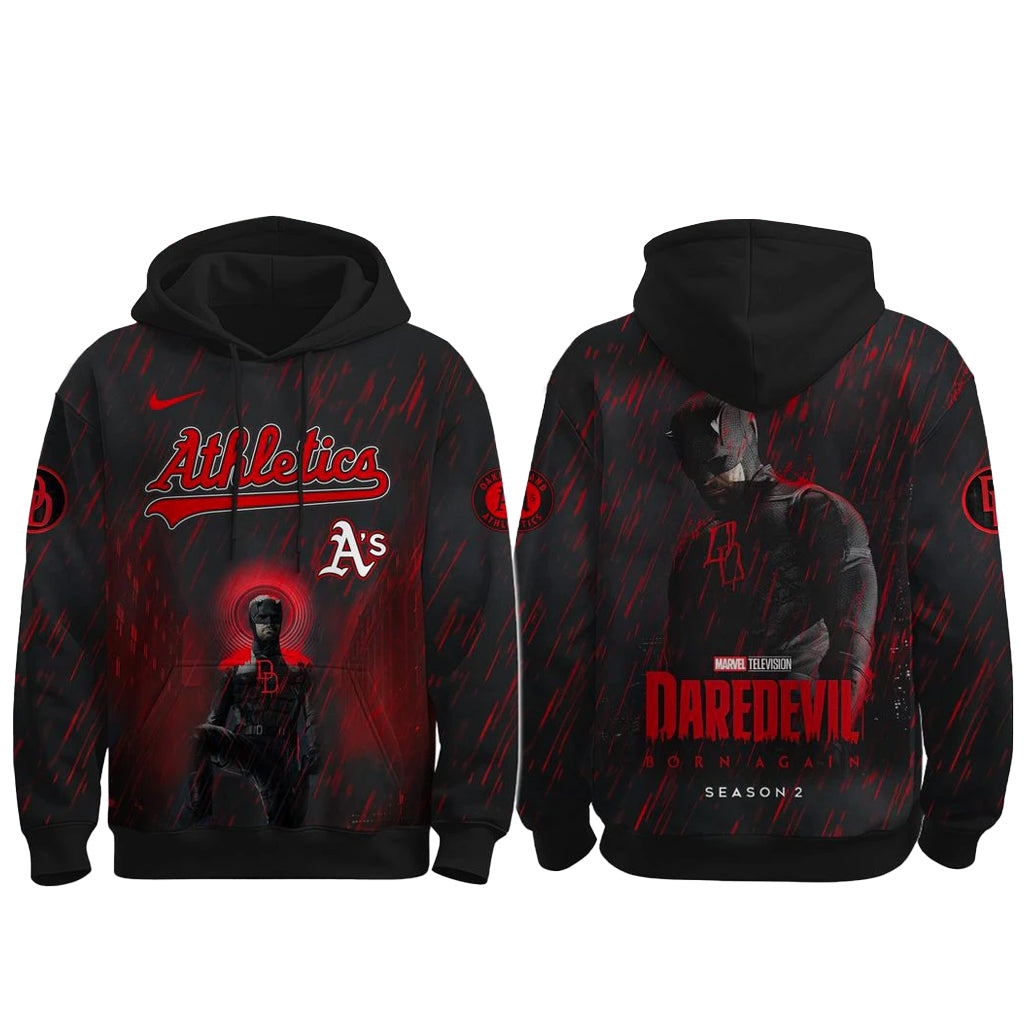 Oakland Athletics x Daredevil Season 2 Hoodie